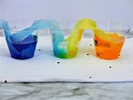Easy Rainbow Walking Water Experiment For Kids