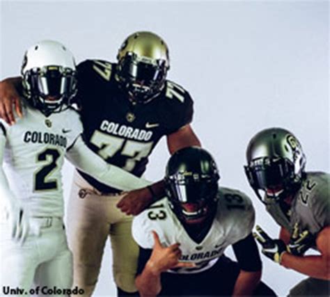 Colorado Football Program Unveils New Uniforms Including Dark Steel
