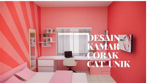 Silahkan jika anda ingin berkreasi sendiri. Desain Cat Kamar Tidur Unik - YouTube