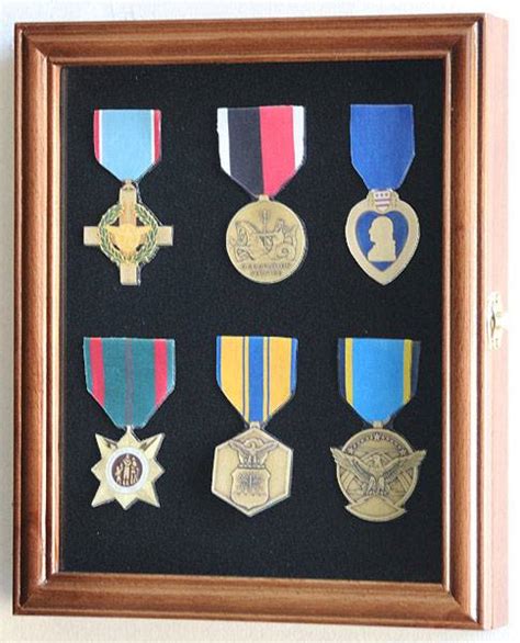 Display Case Medals Pins Or Patches Small Military Display