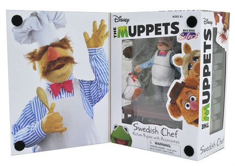 The Muppets Select Swedish Chef Deluxe Figure Packaging The Toyark