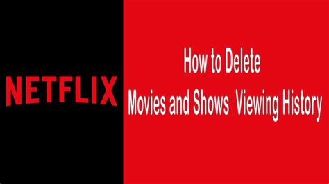 How To Delete Continue Watching On Netflix Hide Shows And Movies From
