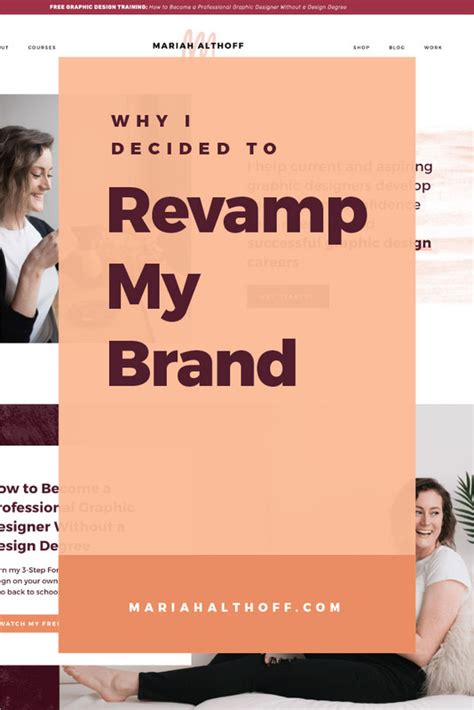 Why I Decided To Revamp My Brand — Mariah Althoff Graphic Design