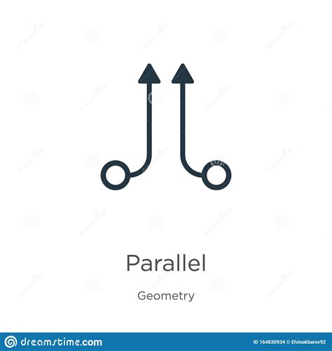 Parallel Icon Vector Sign And Symbol Isolated On White Background