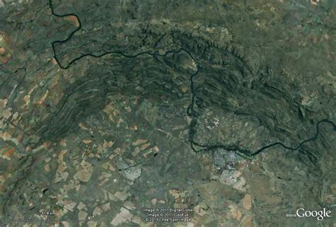 Vredefort From Space Earth Science Erratics