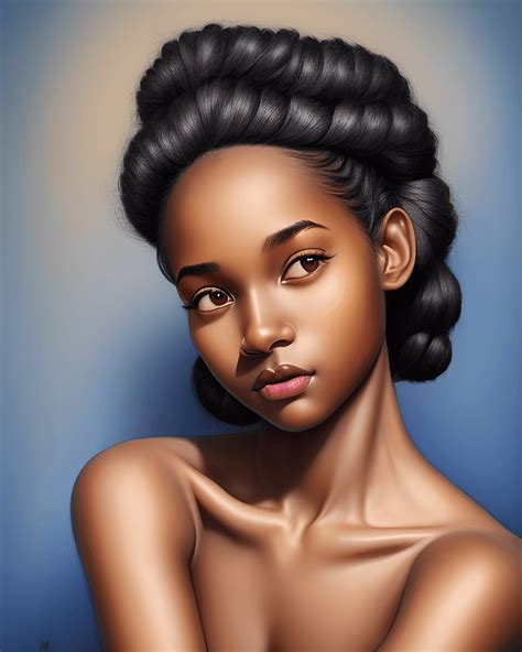 Rae Lil Black Natural Beauty Graphic Creative Fabrica