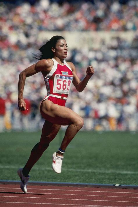 Flo jo was born and raised in los angeles, ca. Women's Track and Field World Records.