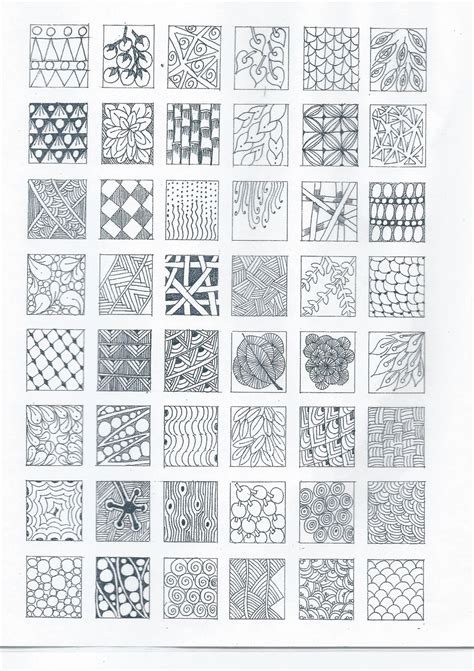 4,824 likes · 6 talking about this. Simple Zentangle Patterns | Zentangle | Pinterest | Textura visual, Textura e Nanquim