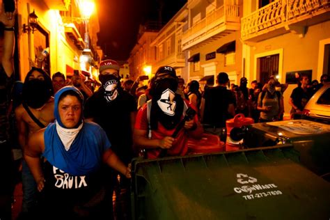 riots in puerto rico after governor s comments about women and gays metro news