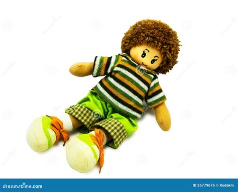 Rag Doll Stock Photo Image Of T Play White Soft 26779676