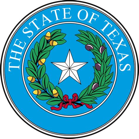 Texas State Seal Png And Svg Vector Freebie Supply
