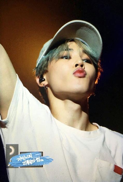 Jimin Blue Hair Love Yourself World Tour That Pout Is So Cute And His