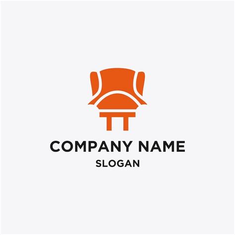 Premium Vector Chair Logo Icon Design Template