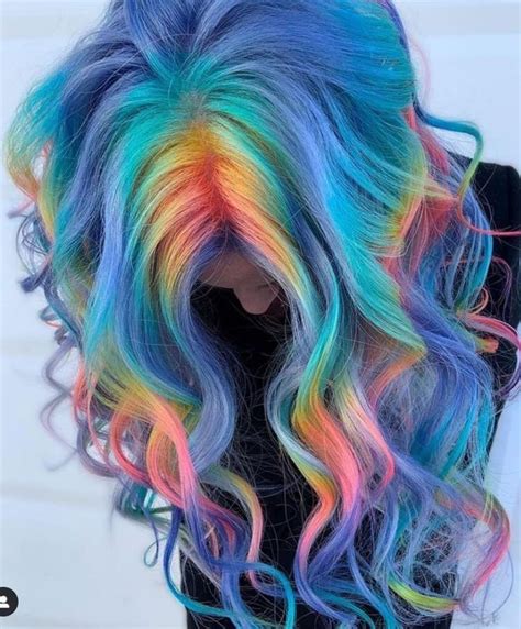 48 best hair color trends worth trying in 2021 lily fashion style in 2021 rainbow hair cool