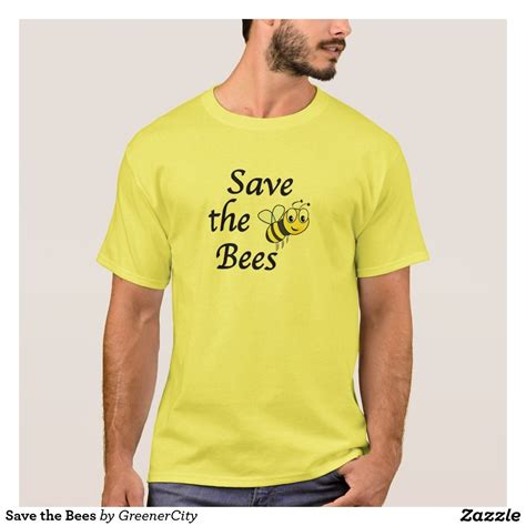 Save The Bees T Shirt Minaze