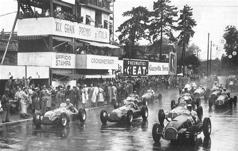 Italian Gp Turin Jean Pierre Wimille Alfa Romeo St