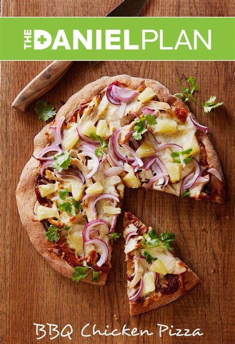 Bbq Chicken Pizza The Daniel Plan Cookbook We Ate This Tonight And