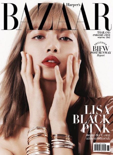 Lalisa Manoban Harpers Bazaar Magazine Cover Thailand May 2019