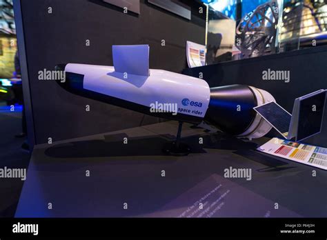Space Pavilion Mockup Of Unmanned Orbital Spaceplane Space Rider Of