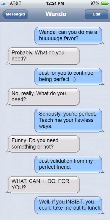 Funny Text Messages To Send To Your Friends Exemple De Texte