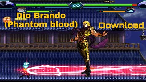 Dio Brando Phantom Blood Bleach Vs Naruto Character Download