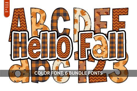 Hello Fall Collection Font By Imagination Switch · Creative Fabrica
