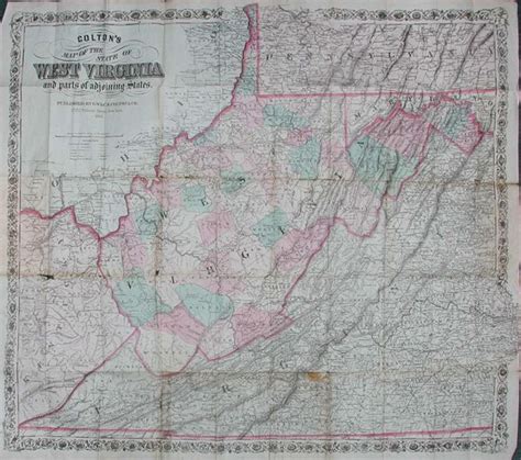 Old World Auctions Auction 112 Lot 297 Map Of The State Of West