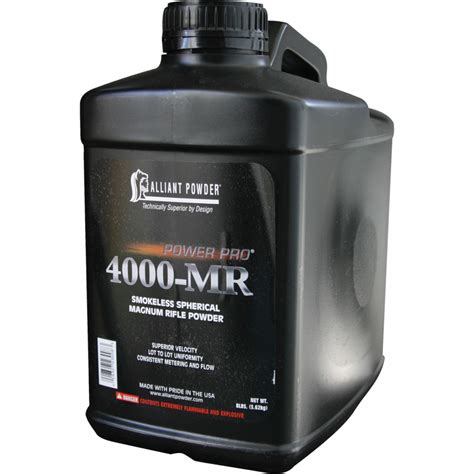 Alliant Power Pro 4000 Mr Smokeless Gun Powder 8 Lb Al150538