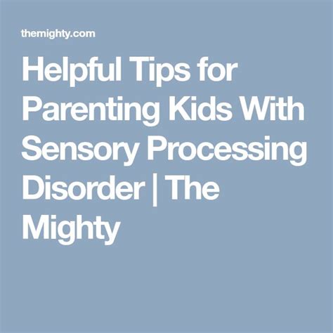 5 Things That Help Me Parent A Child With Sensory Processing Disorder