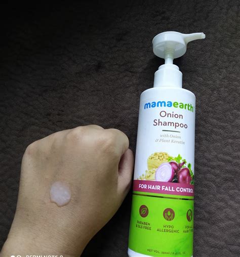 Mamaearth Onion Hair Fall Shampoo Review Reduces Hairfall