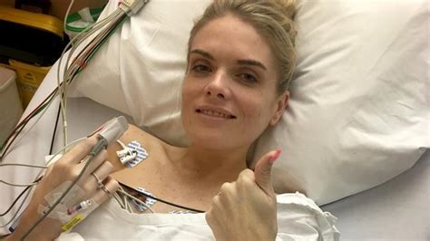 Pregnant Erin Molan Rushed To Hospital After Fall The Courier Mail