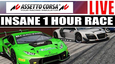 Assetto Corsa 1 Hour GT3 Race SRS Top Split YouTube