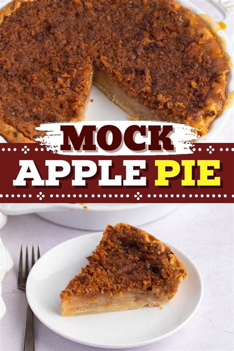 Easy Mock Apple Pie Recipe Insanely Good