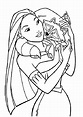 Pocahontas coloring pages to download and print for free