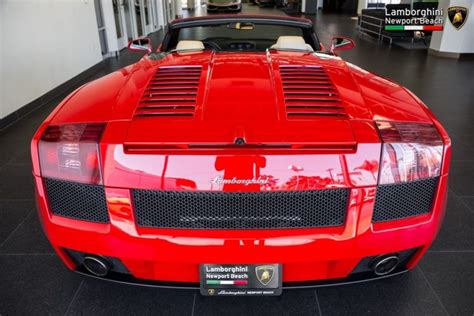 2008 Lamborghini Gallardo Spyder Cars Red Wallpapers Hd Desktop