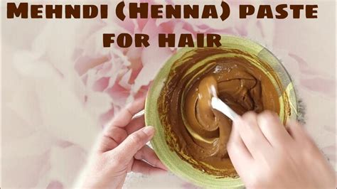 How To Mix Mehndi Henna For Hair Color बालों के लिए मेहंदी कैसे भिगोए How To Color Hair