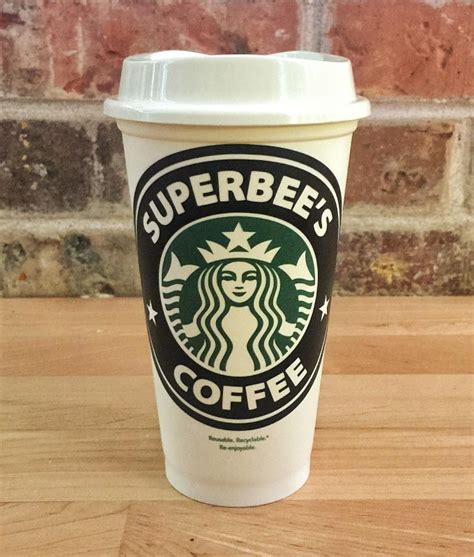 Starbucks Cup Custom Sticker Vinyl Motion