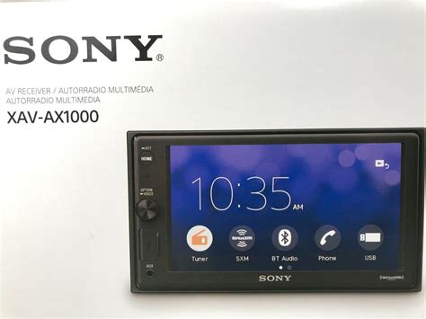 Sony Xav Ax1000 Bluetooth Multimedia Apple Carplay Iphone Am Fm Xm Usb