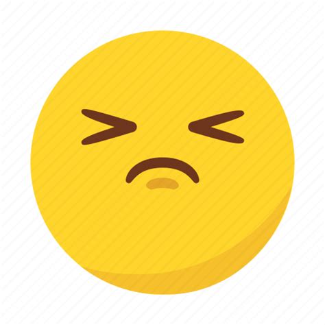 Emoji Emoticon Sad Upset Icon Download On Iconfinder