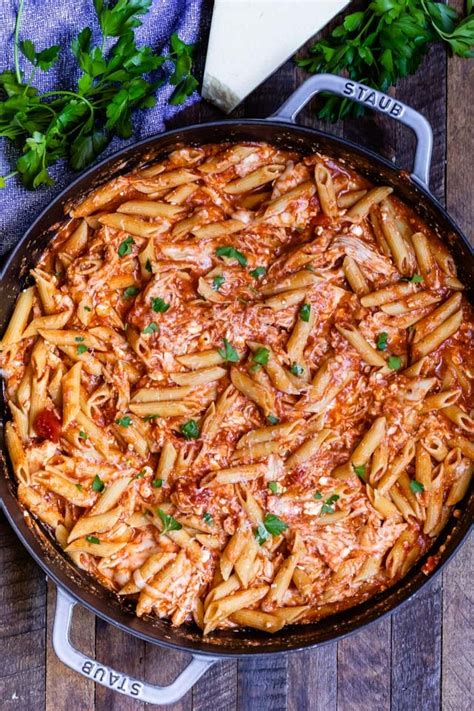Chicken Penne Pasta 30 Minute Meal Crazy For Crust