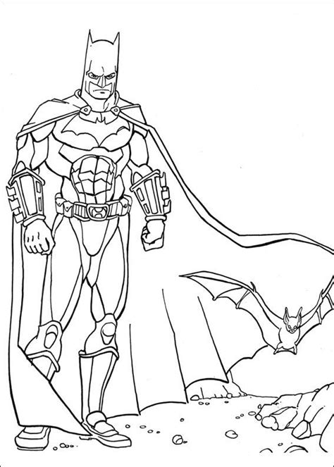 Batman Fargelegging For Barn Tegninger For Utskrift Og Fargelegging Nº