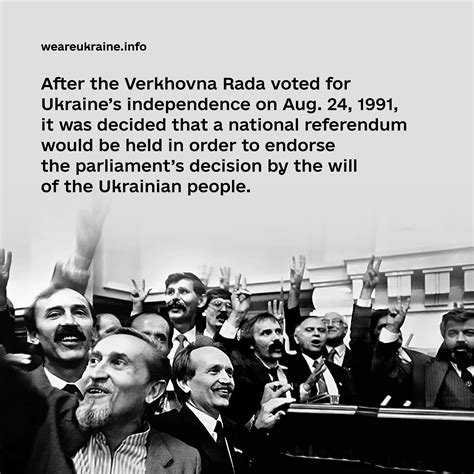 31 Years Since The Ukrainian Independence Referendum We Are Ukraine