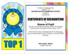 You can also use our certificate template to create additional recognition certificates if you don't like the designs below. Pin by Prescilla Andres Regis on prince | Certificate of ...