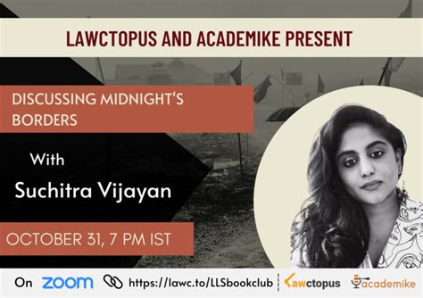 book discussion webinar with writer suchitra vijayan [oct 31 7 pm] register now