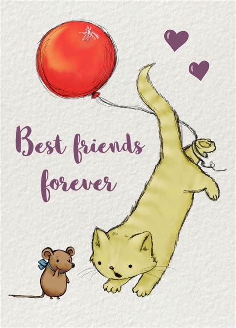 Best Friends Forever Card Scribbler