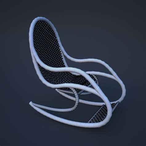 D Model Rocking Chairs Vr Ar Low Poly Cgtrader My Xxx Hot Girl
