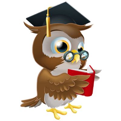 Owl Teacher Cartoon Character - School Cartoon Images | Owl cartoon, Owl clip art, Cartoon clip art