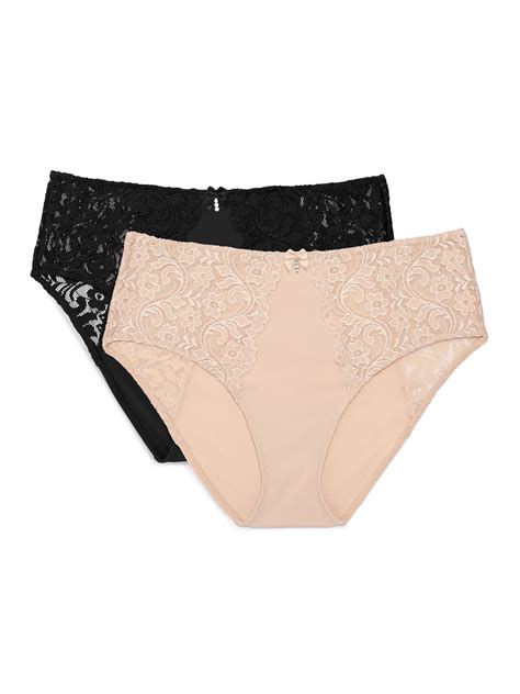 smart and sexy women s signature lace high waisted panty 2 pack style sa1380
