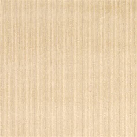 Tan Stripe Corduroy Velvet Upholstery Fabric By The Yard Contemporary