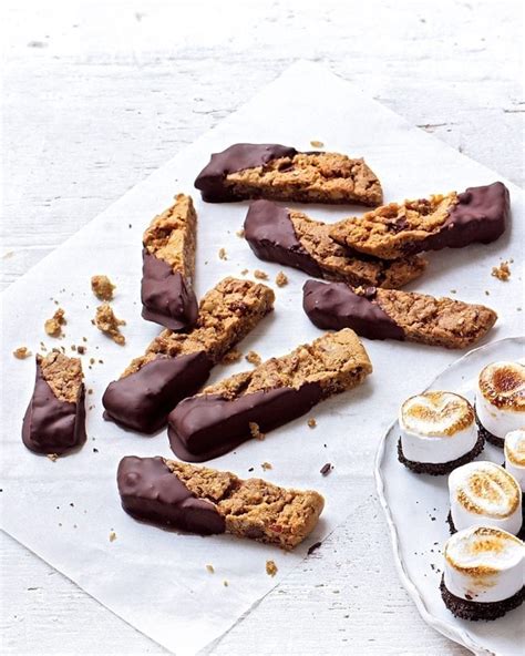 Chocolate Dipped Cookie Sticks Recipe Delicious Magazine